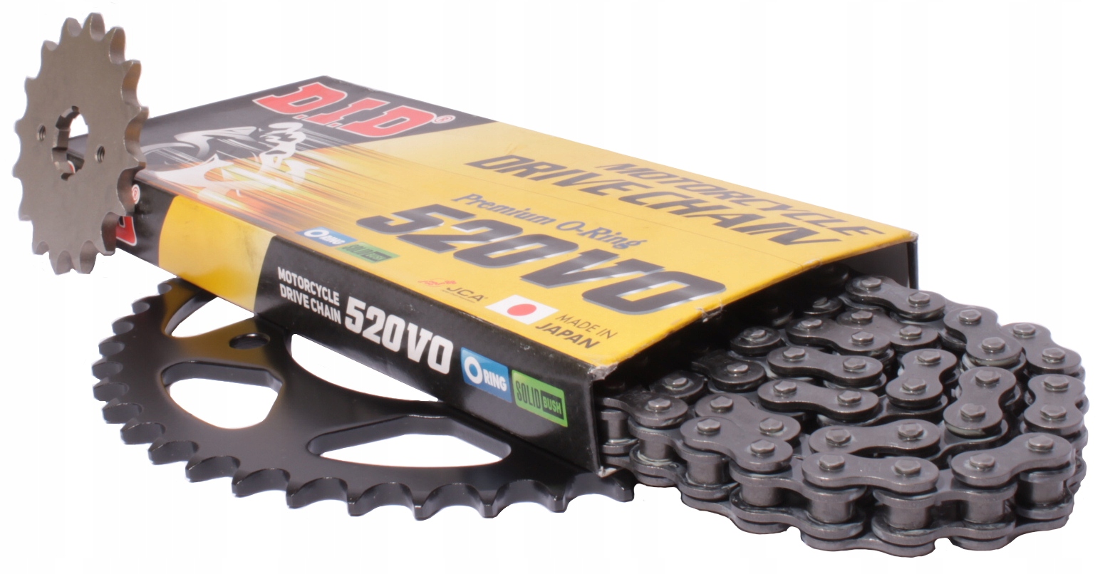 Sada pohonu Honda Crf 250 L 13-16r Ozubení Řetěz DiD O-Ring!!