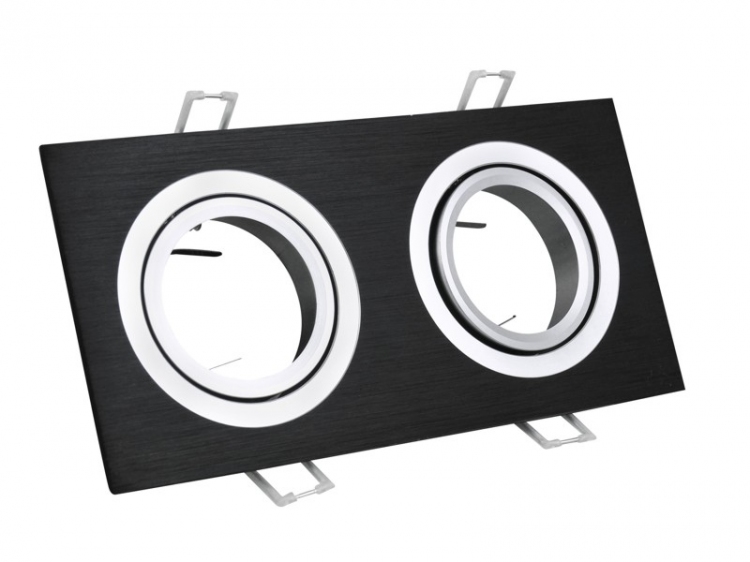

Oprawa stropowa Opal South czarna GU10 230V do Led