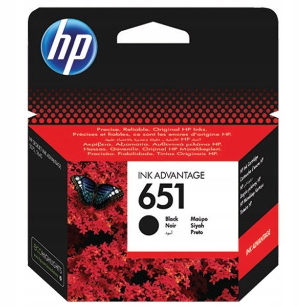 

Tusz Hp C2P10AE 651 Ink Advantage Black