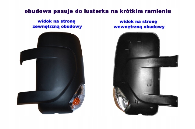 OBUDOWA LUSTERKA MIGACZ LEWA RENAULT MASTER 3 Parts manufacturer Other
