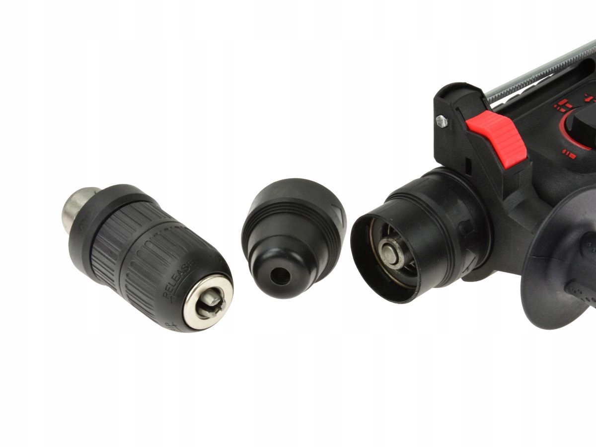 MŁOTOWIERTARKA MŁOT UDAROWY SDS+ WIERTARKA WALIZKA Maksymalna średnica wiercenia w drewnie 30 mm