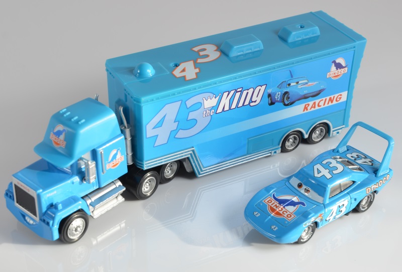 MATTEL CARS AUTA PAN KRÓL THE KING NO.43 1:55 z PL Model The King