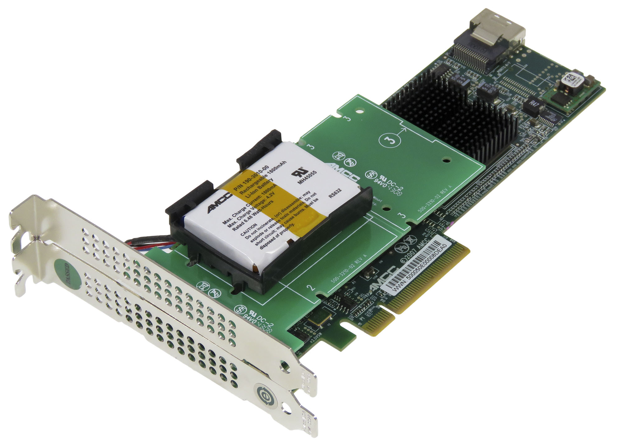 

Kontroler Raid 3WARE 9690SA-4i + Bbu Sas Sata PCIe