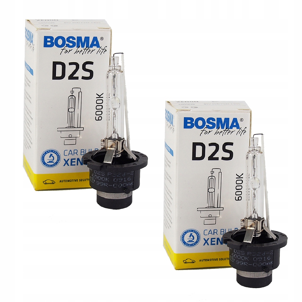 

Bosma Żarnik Xenon 85V 35W D2S 6000K 8498 2 Sztuki