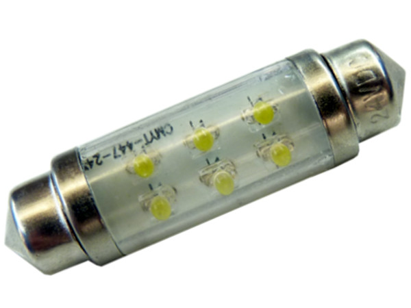 

żarówka rurkowa Led 10x42 42mm C5W C10W 6 Led 24V