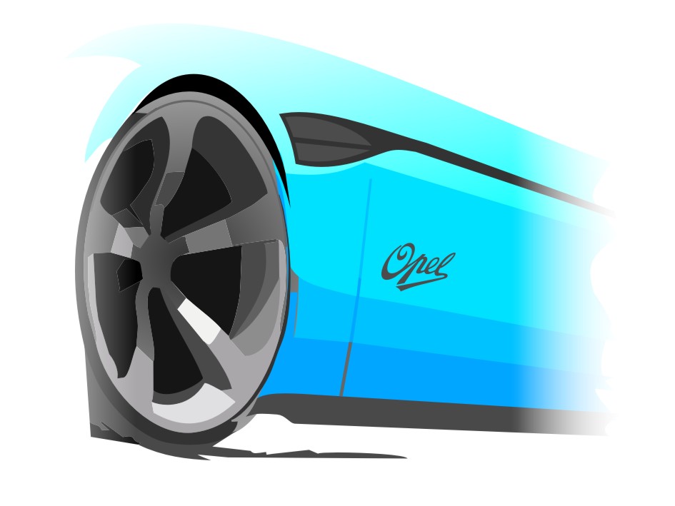 

Naklejki Opel Opc Irmscher Steinmetz 2 szt.