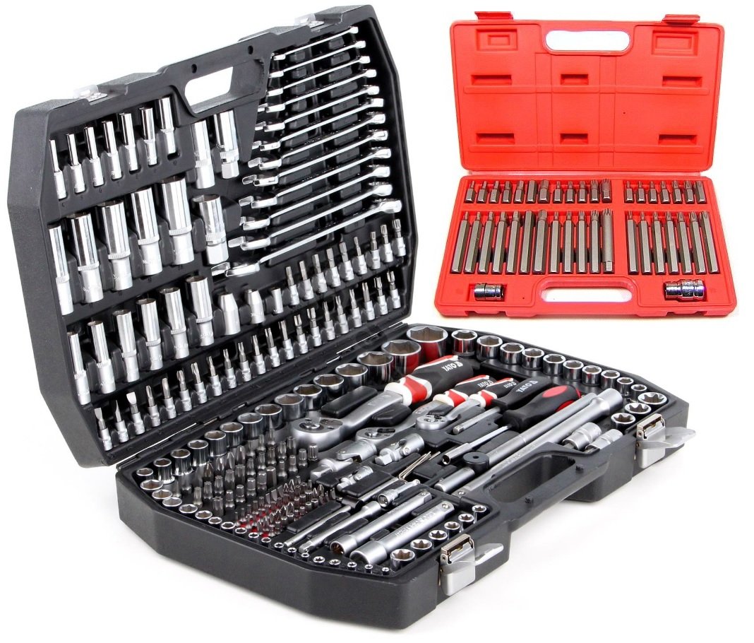 

Zestaw 216el Klucze Nasadowe Yato YT-3884 +40 Torx