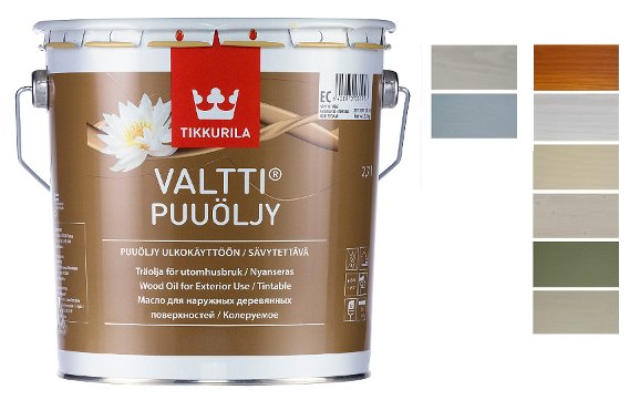 

Tikkurila Valtti Wood Oil 9l Olej gr. III