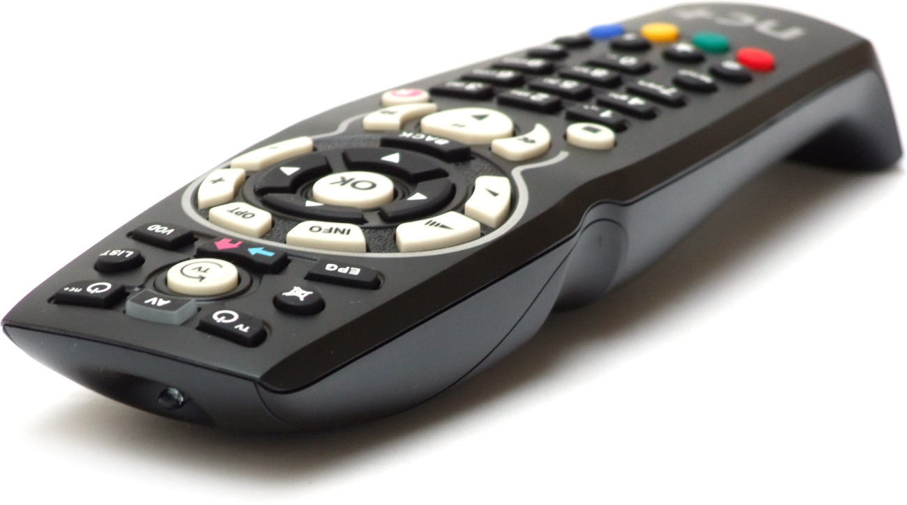 Oryginalny nowy pilot do dekoderów NC+ BOX+ itp. Kolor czarny