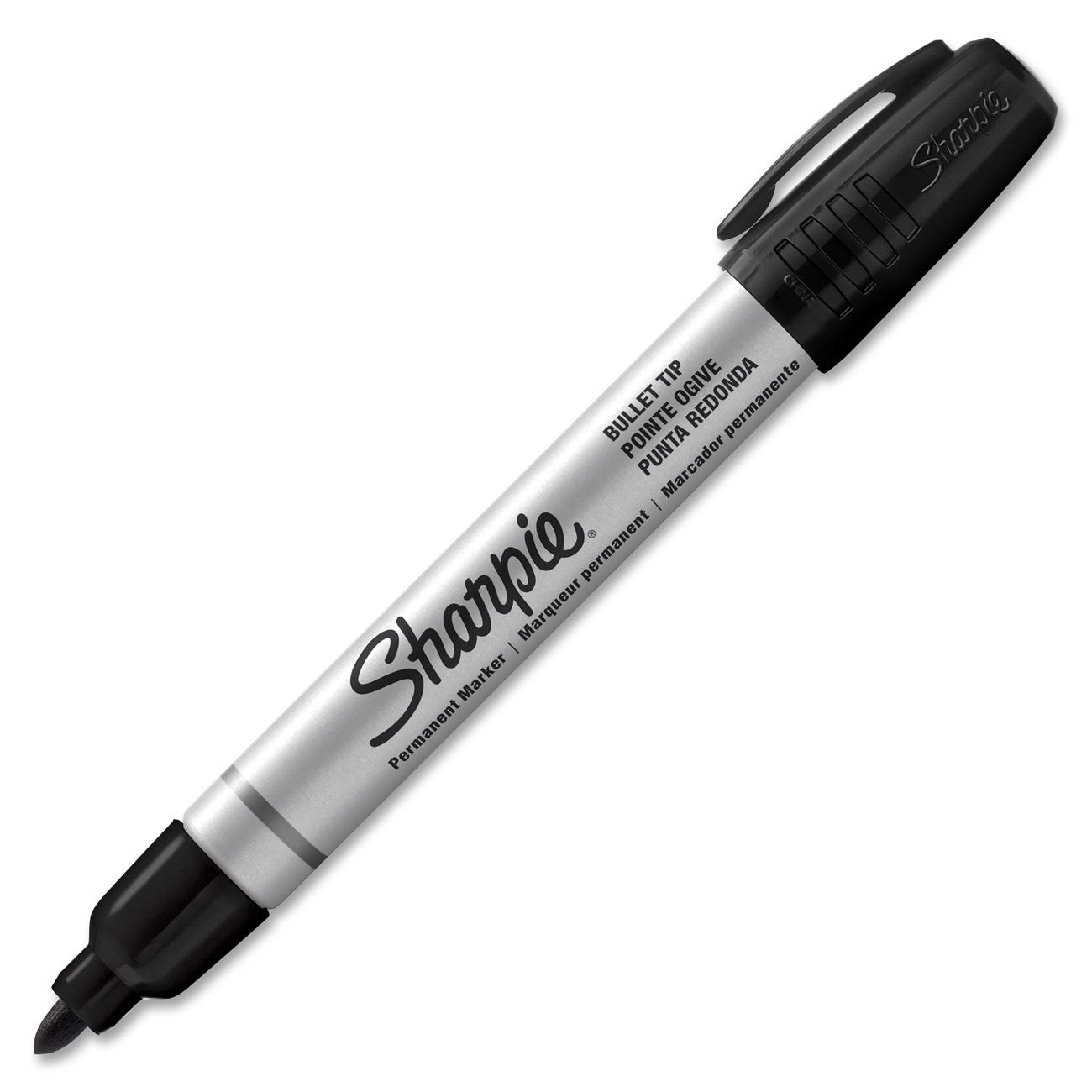 Sharpie Small Marker Kov okrúhly čierny