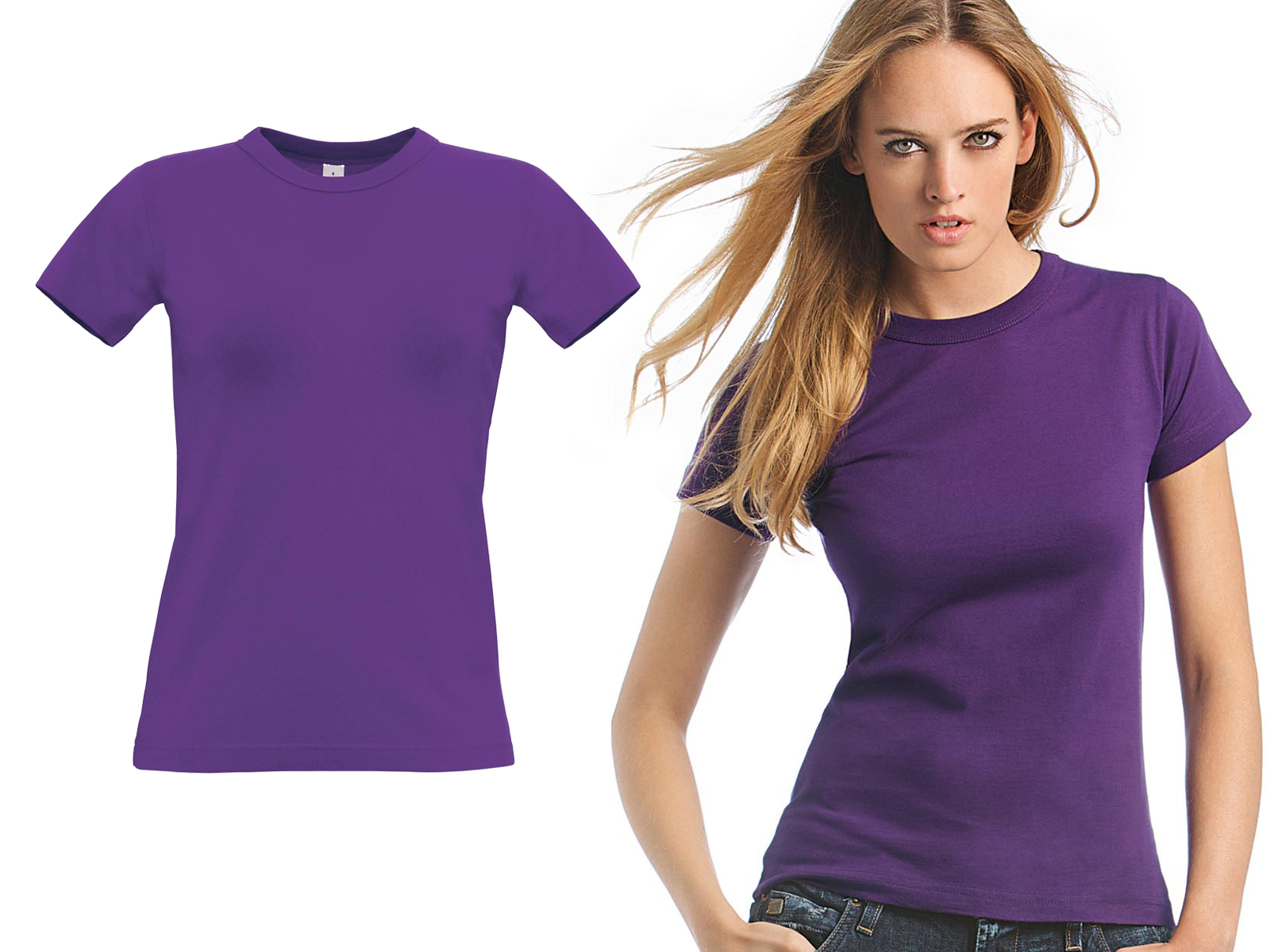 

Damska Koszulka T-shirt B&c EXACT190 L