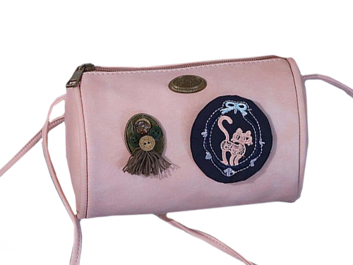 

Torebka damska z naszywkami boho kolory WB1711