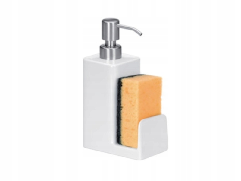 TESCOMA DOZOWNIK PŁYNU DO NACZYŃ MYDŁA Z GĄBKĄ 350 Pojemność 350 ml