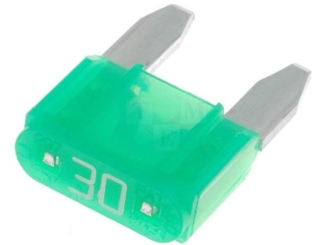 

Bezpiecznik Nożowy Płytkowy Mini 10,9mm 30A 5szt