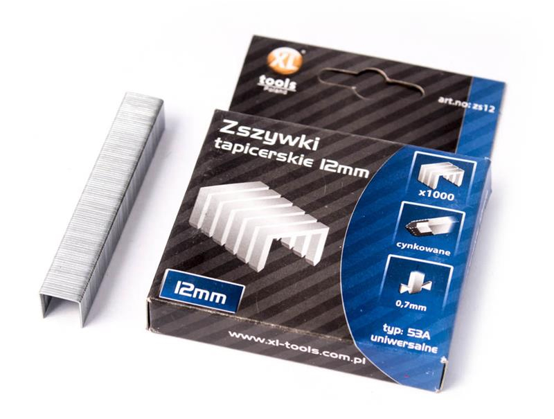 

Zszywki Tapicerskie Do Takera 12 MM 1000 sztuk