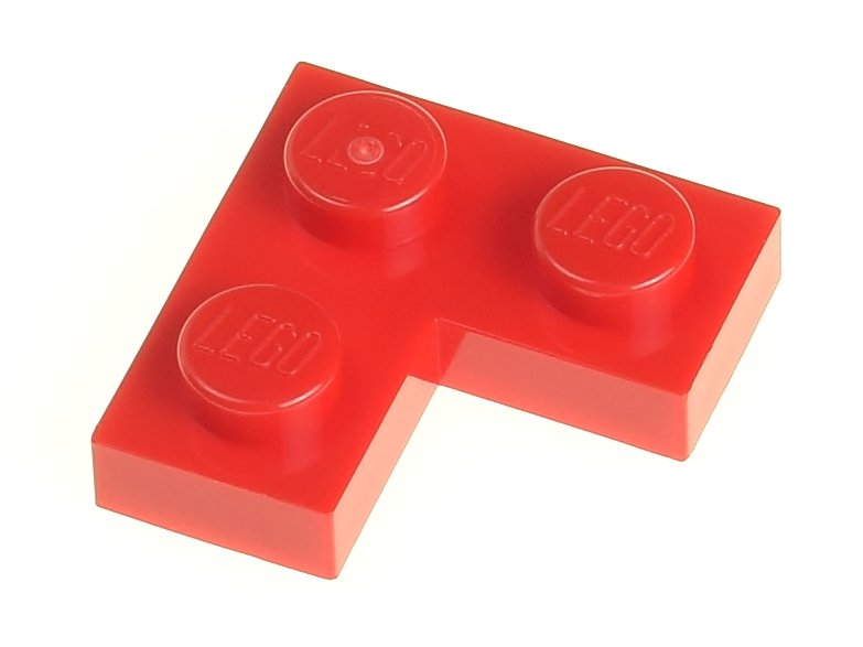 

Lego Płytka narożna 2x2 2420 czerwona 2 szt.