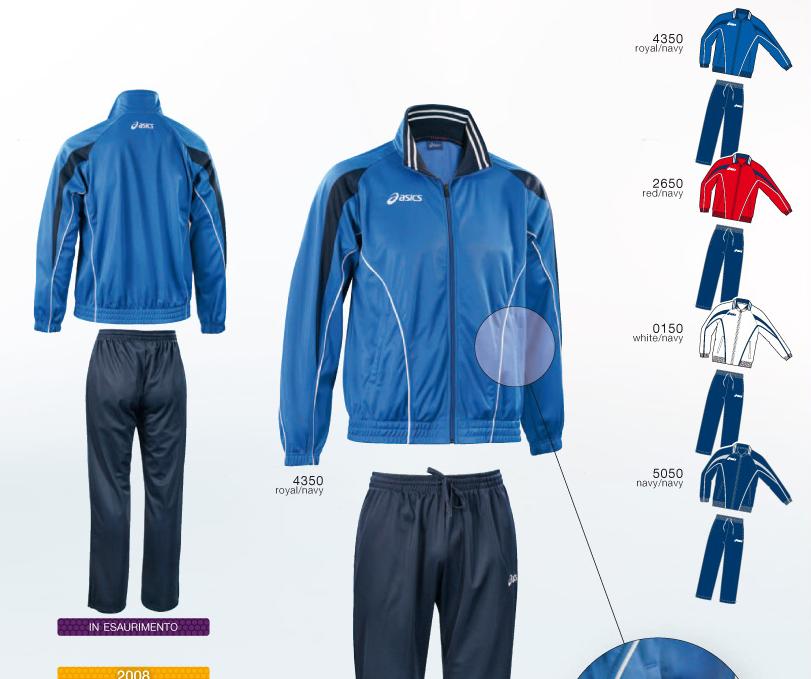 DRES ASICS SUIT MARTE OLSZTYN CZERWONY S