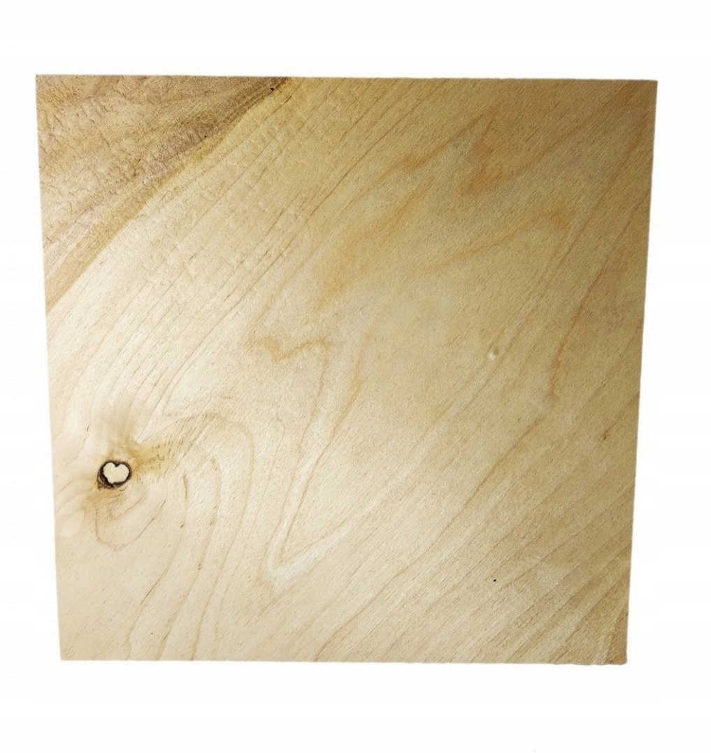 SKLEJKA DREWNO FORMATKA DESKA 15MM 30x30 CM Marka etra.plus