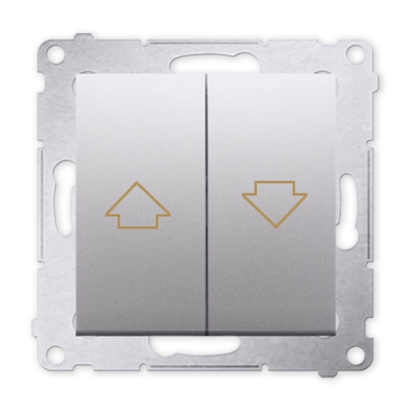 

Simon 54 Łącznik Żaluzjowy Roletowy Zwier srebrny