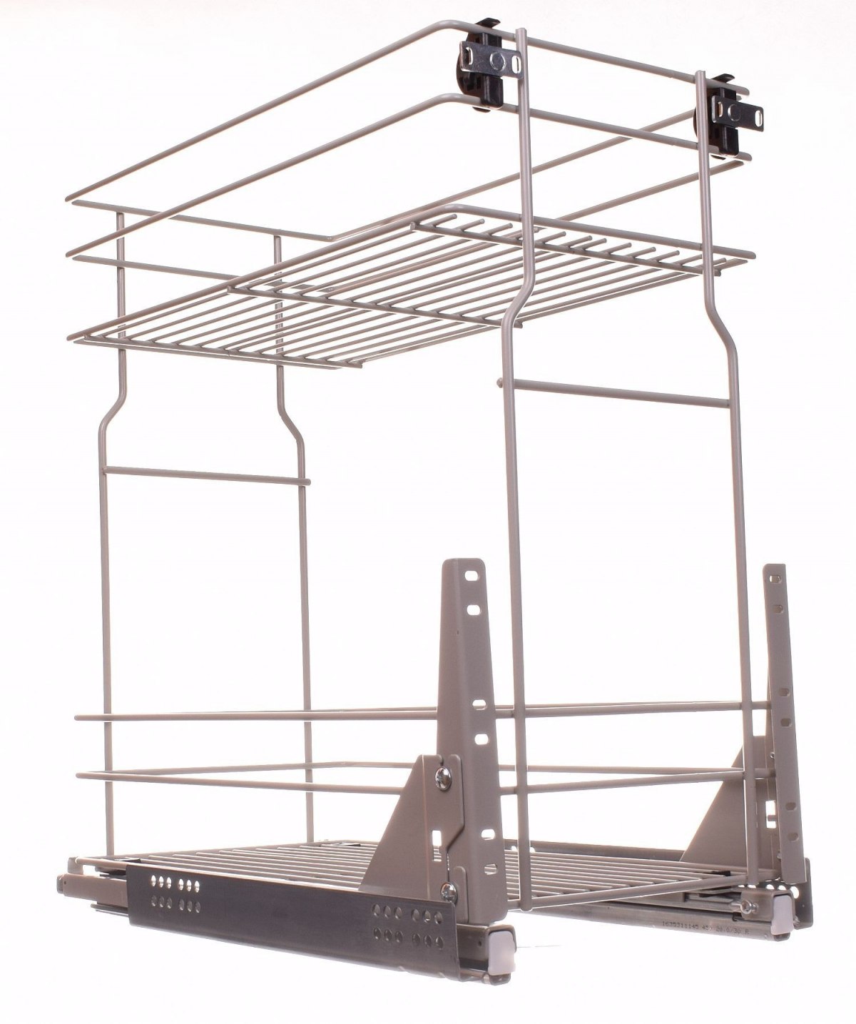 REJS cargo variant multi 400/2 srebro HETTICH