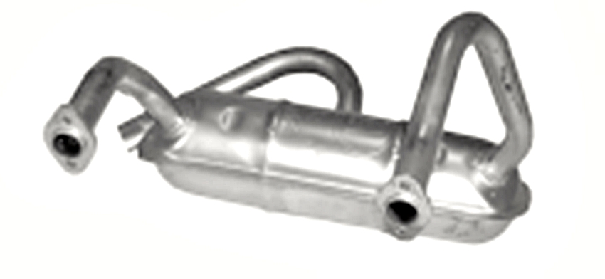 07.01 ALU - ALU SILENCER FIAT 126p STD 1972-1986 QUALITY!