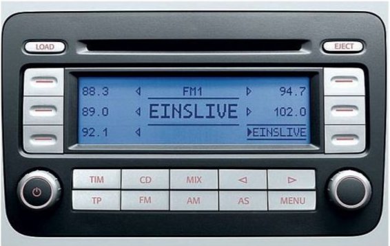 RADIO VW RCD500 6CD CADDY PASSAT TOURAN GOLF RADIO