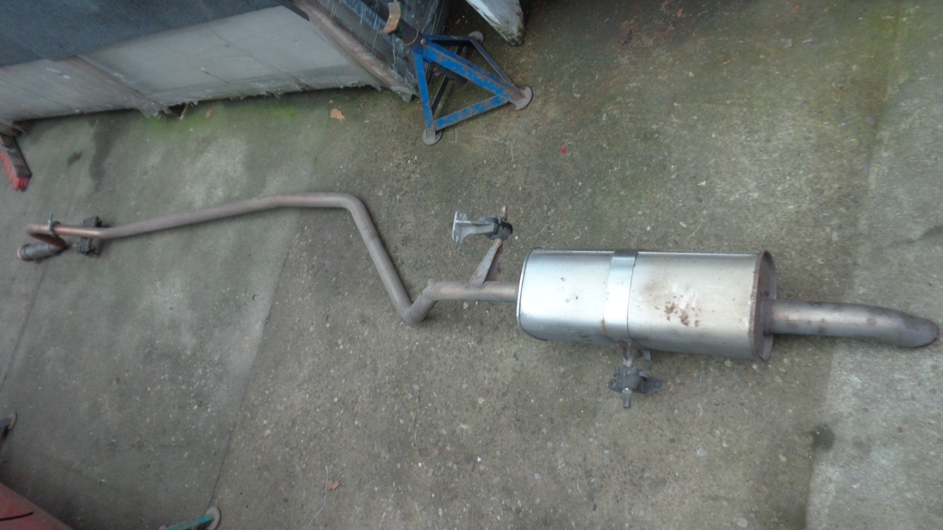 Dämpfer Endschalldämpfer Auspuff 1.6 HDI CITROEN C4 B7 2010-2015