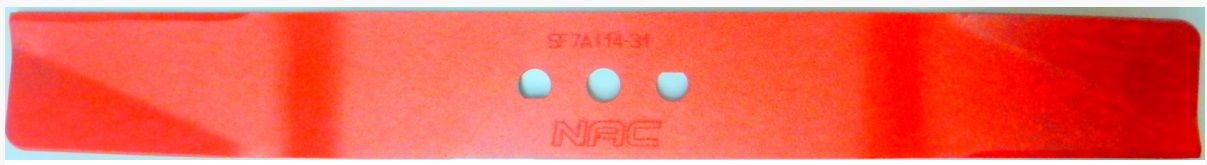 NAC ORIGINAL Nôž pre kosačku na trávu LE15-37 / SF7A114