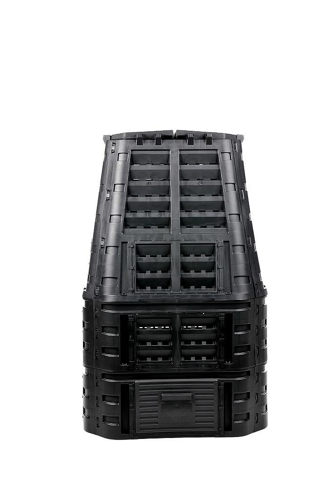 ECOSMART 1000L ЧОРНИЙ КОМПОСТЕР Нова модель Вага виробу з одиничною упаковкою 13 кг
