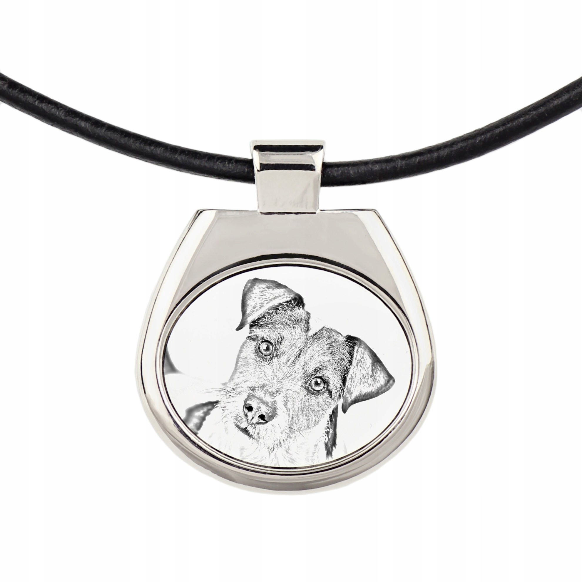 

Parson Russell terrier Naszyjnik zawieszka rzemień