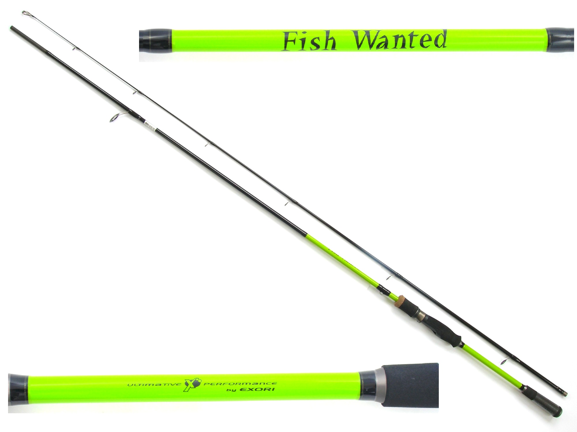 Prut Exori Fish Wanted Spinning Medium 2,70 m 1 50 g Rychlý D.T.140 cm