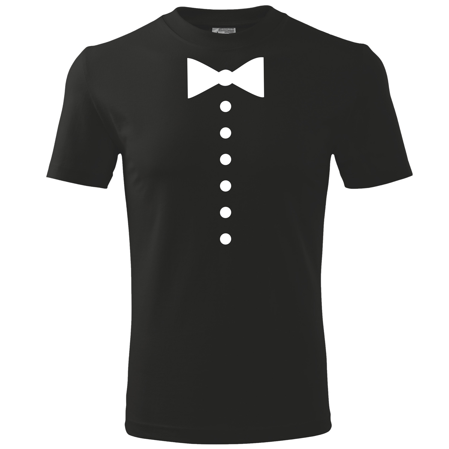 

T-shirt z nadrukiem Muszka L śmieszne nadruki