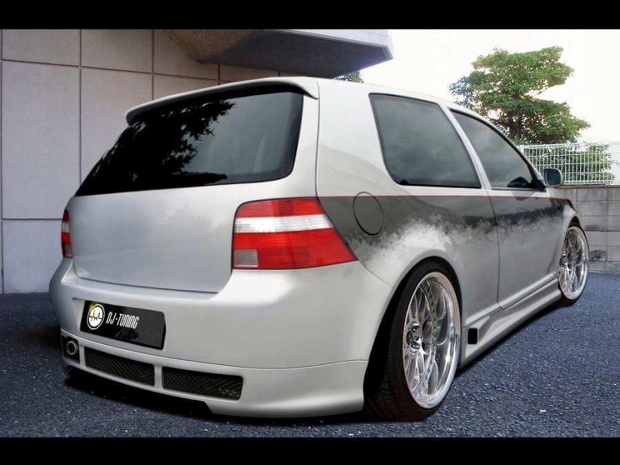 VW GOLF IV * СПОЙЛЕР-ДАШОК ЗАДНІЙ * DJ-ТЮНІНГ