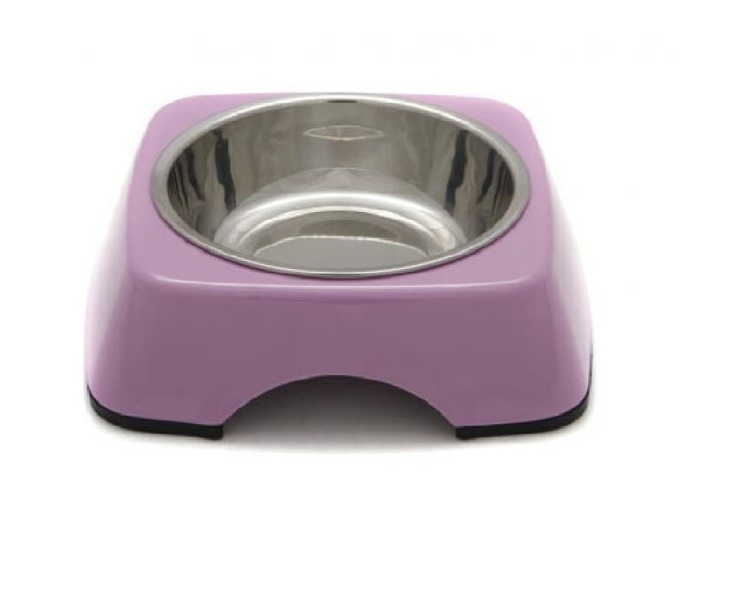

Pet Inn Miska Melamina Kwadrat Różowa S PI215954wy