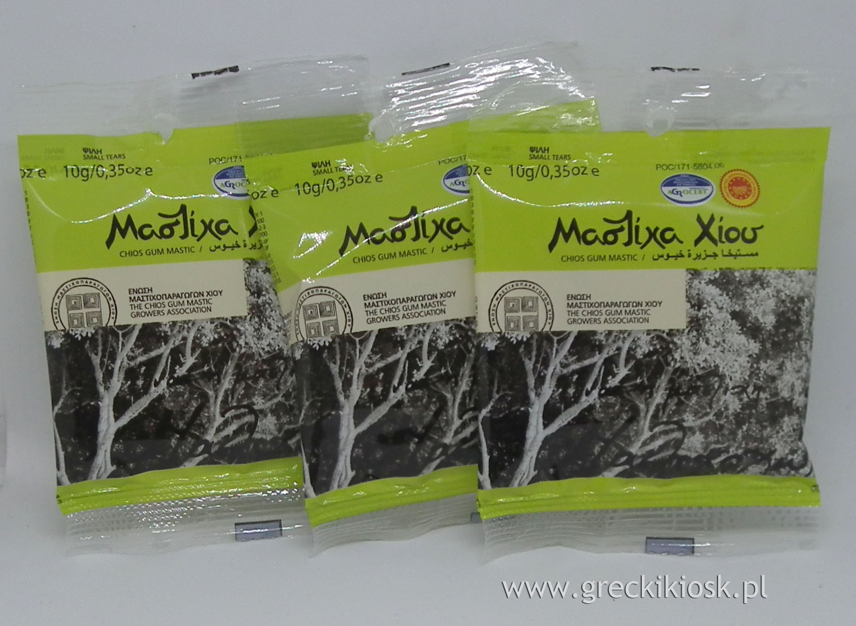 Mastiha z Chios 10 g (mastyks) - 3 sztuki EAN (GTIN) 5202772111129