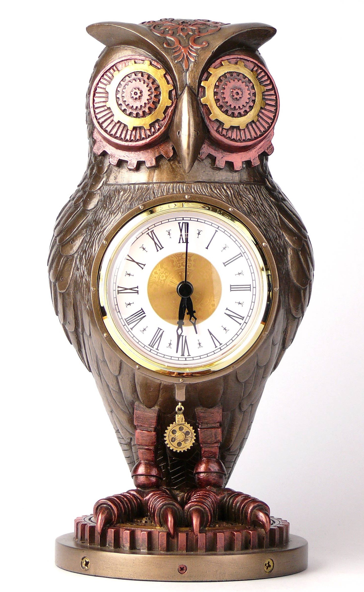

Zegar Sowa figurka Steampunk Veronese Zegarek