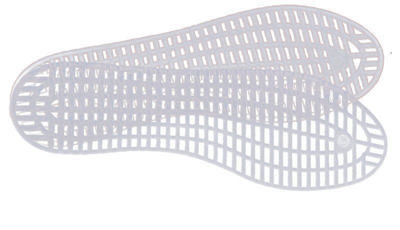 WKŁADKI DO BUTÓW WOJSKOWE - PLASTIKOWA KRATKA r.43