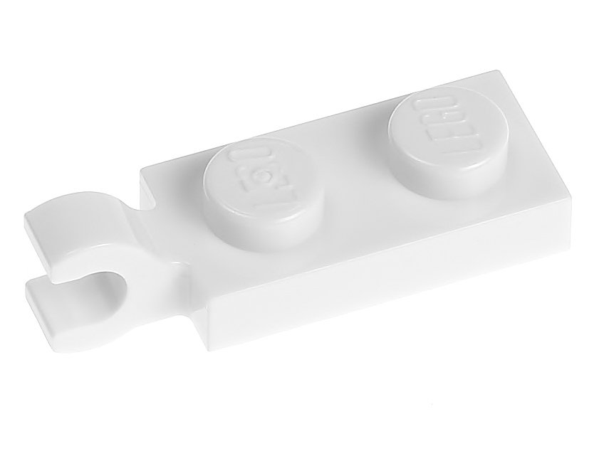 

Lego Płytka z zaczepem 1x2 63868 biała 2 szt.