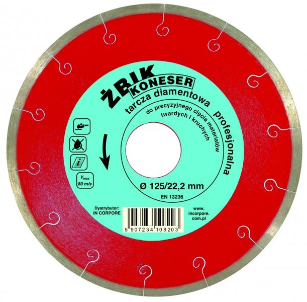 

Żbik Koneser 250MM Tarcza Diamentowa Do Gresu