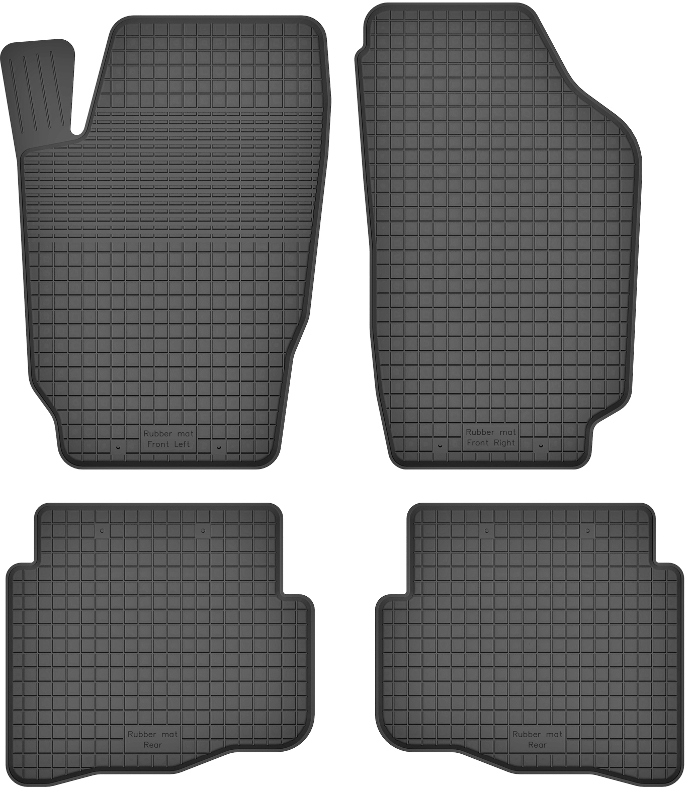 

Seat Ibiza III (02-08) Dywaniki Samochodowe Gumowe
