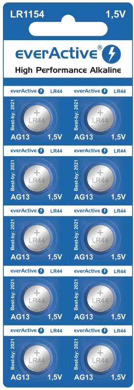

EverActive Baterie LR1154 AG13 LR44 100 szt jakość
