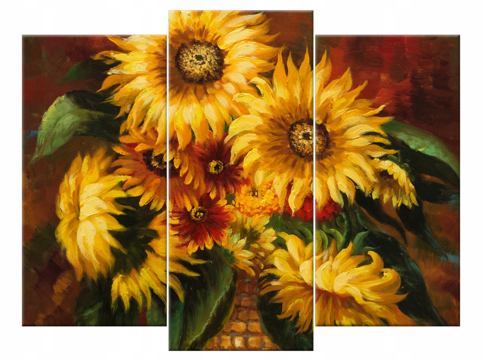

Obraz Kunsztowny bukiet 90x70 Malarstwo Rośliny