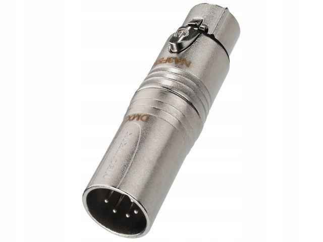 

Monacor NA-3F5M Przejściówka 3 pin Xlr - Xlr 5 pin