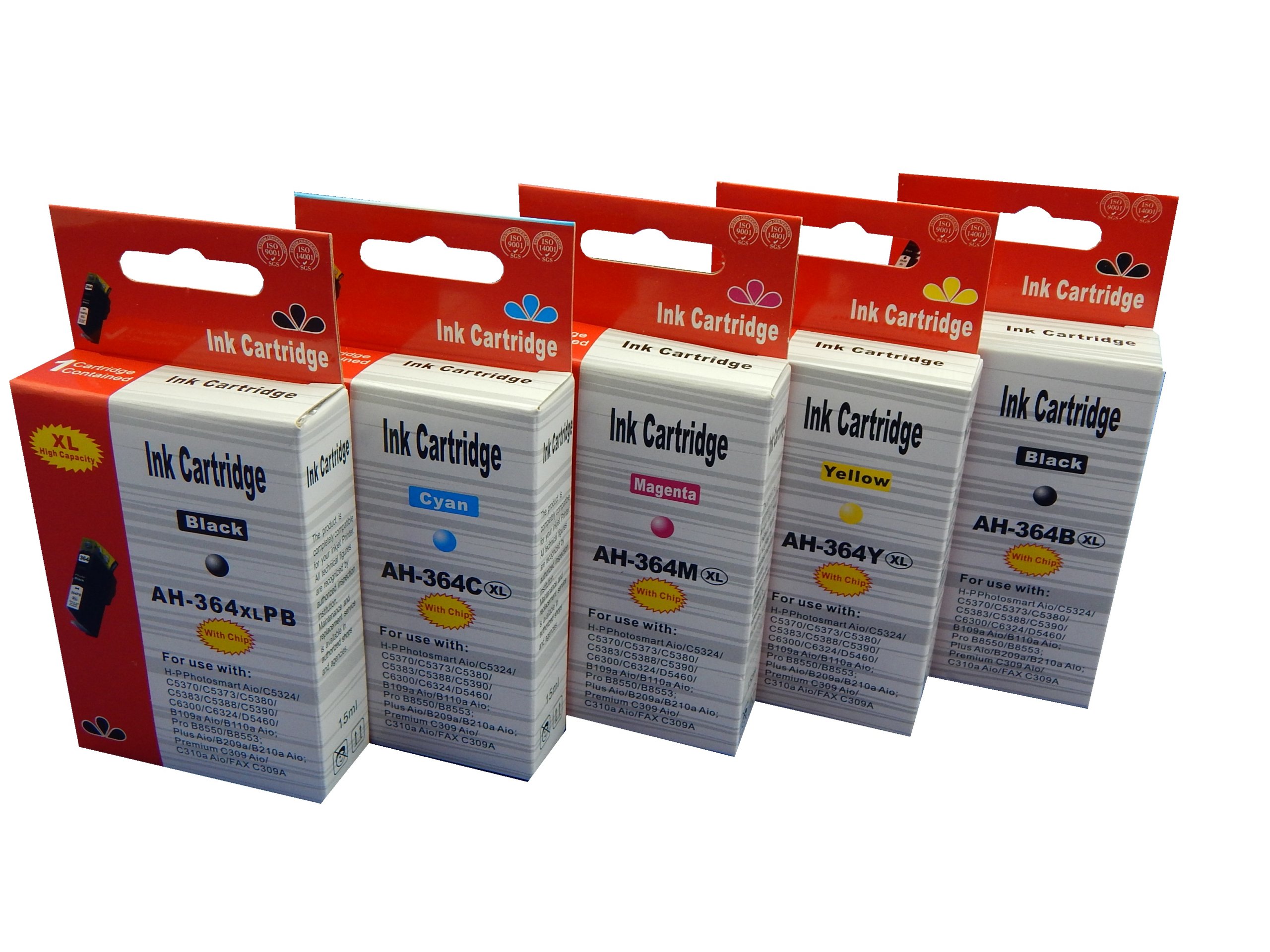 

Tusz Do Hp 364 XL 6380 5520 5524 D5460 5510 Chip