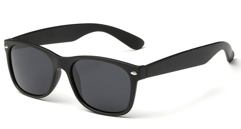 

Okulary z Polaryzacją Unisex Nerdy czarne Matowe
