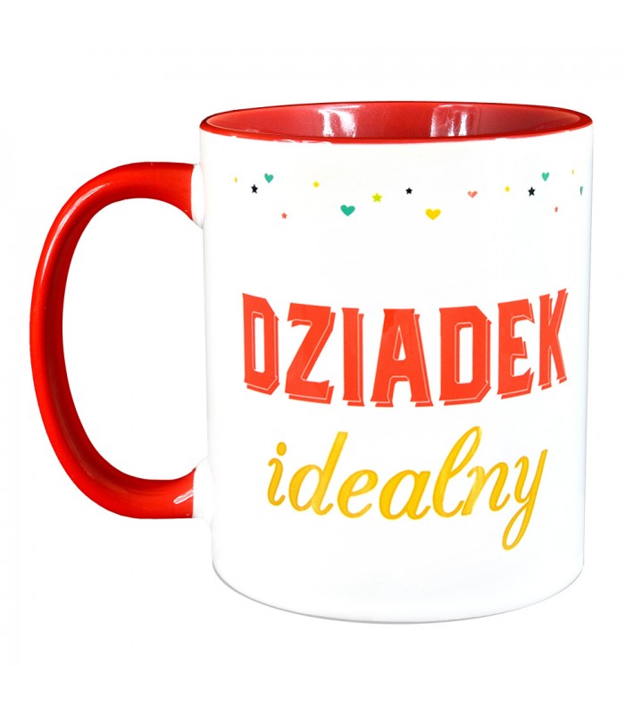 

Kubek Dziadek Idealny Super Jakość, Prezent!!!