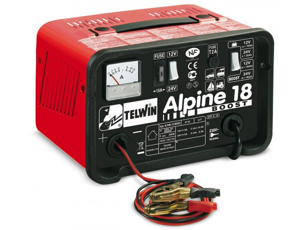 TELWIN ALPINE 18 выпрямитель 9A 185ah 12/24V