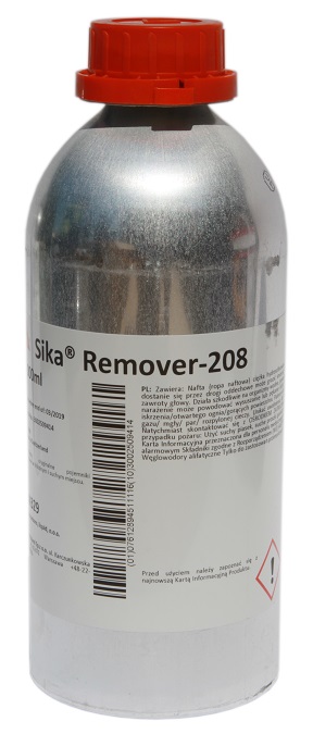 

Sika Remover 208 Odtłuszczacz zmywacz do klejów 1L