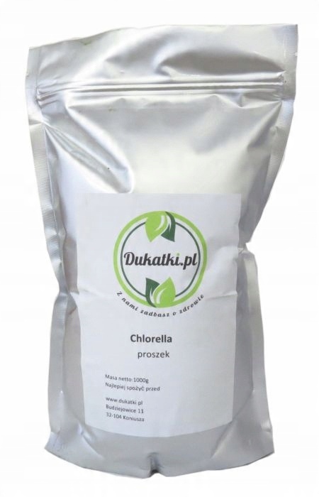 

Chlorella Algi morskie Naturalna proszek 500g