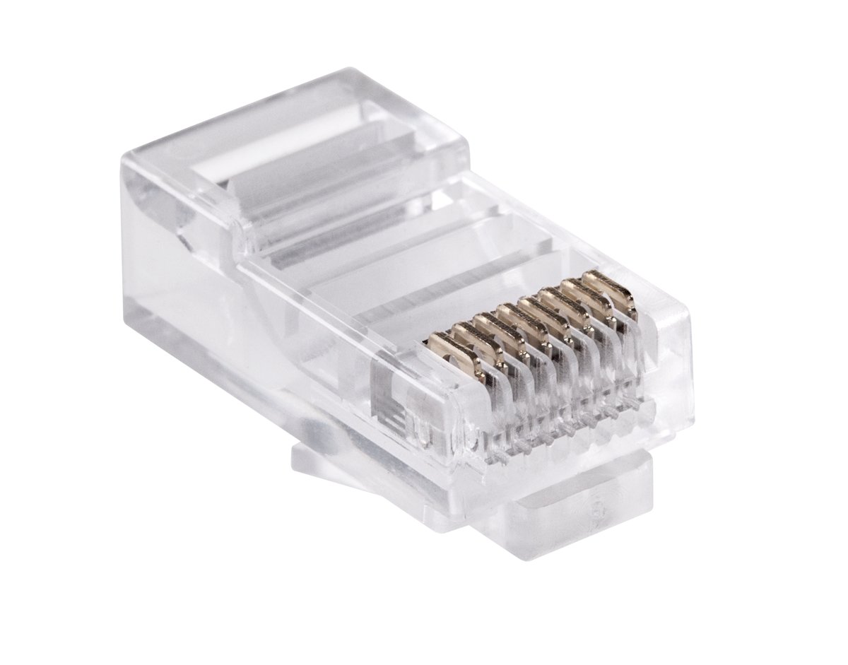 

Wtyk telefoniczny RJ45 8P 8C (linka) x10szt